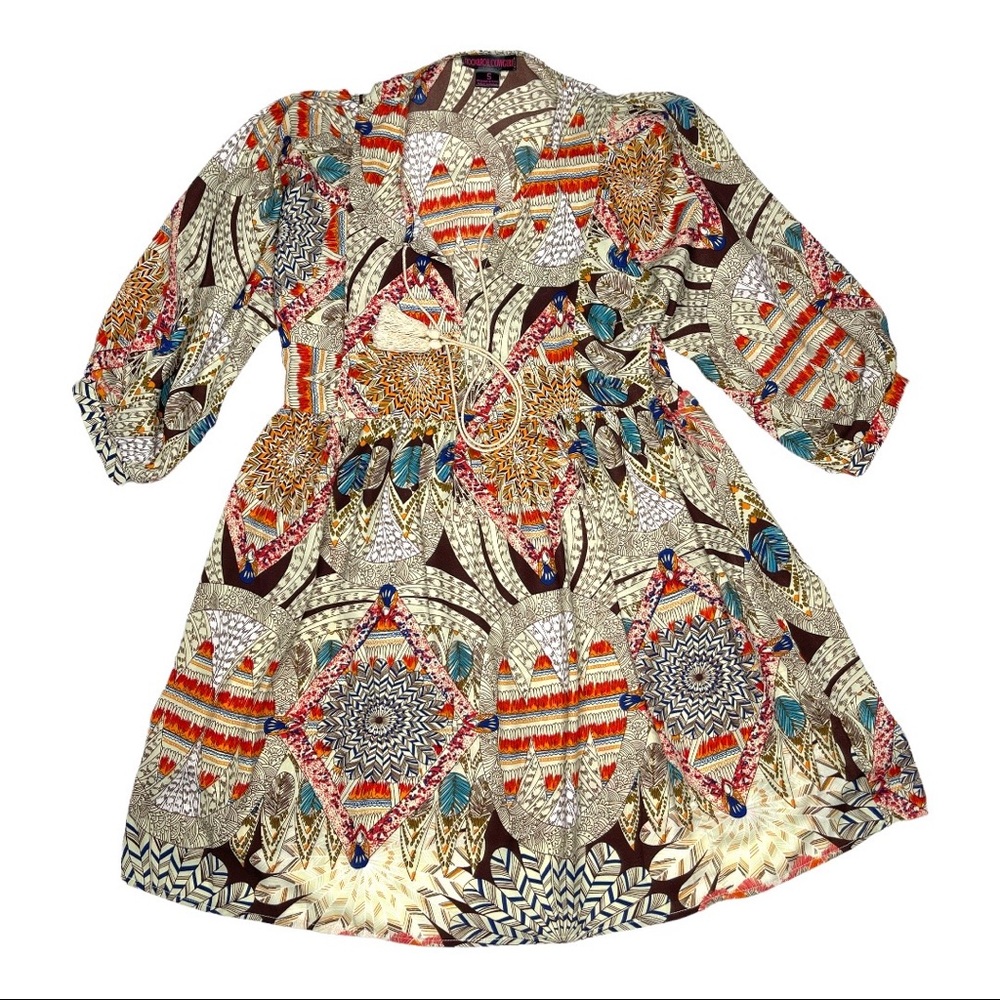 Rock & Roll Cowgirl Tunic Mini Dress Bohemian - image 1